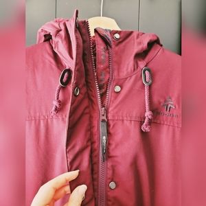 Woods Womens Devon Canvas Sherpa Lined 